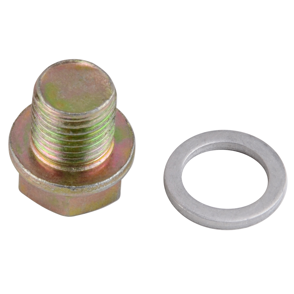For Audi Q5 Q7 RS4 Engine Oil Drain Pan Flush Plug Screw w// Washer M14 x 1.5