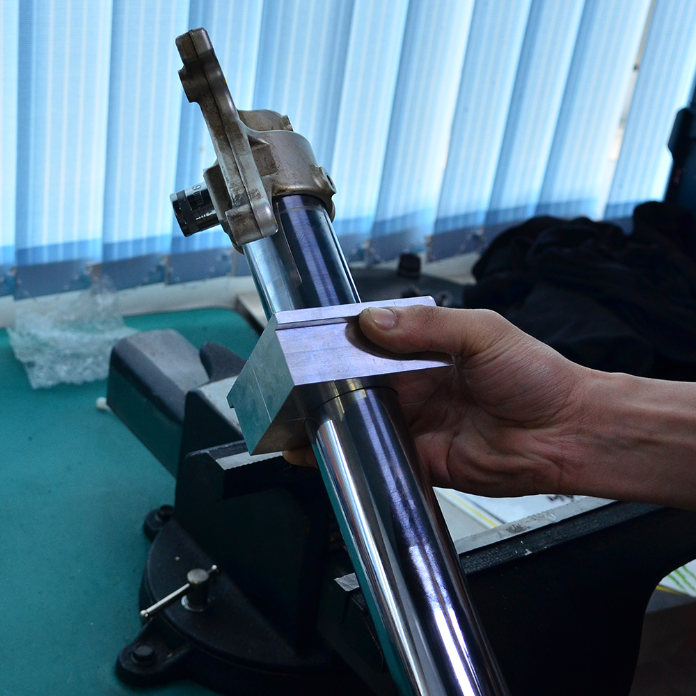 Billet Aluminium Fork Tube Clamp Tool For Motorcycle 43mm Fork eBay