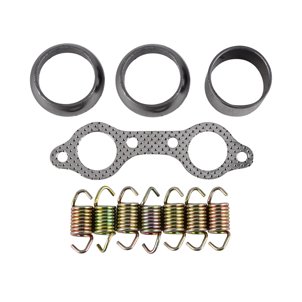 Exhaust Pipe Manifold Gasket Spring Rebuild Kit for 2008-2010 Polaris RZR 800 Not fit the RZR-S or RZR-4 chassis
