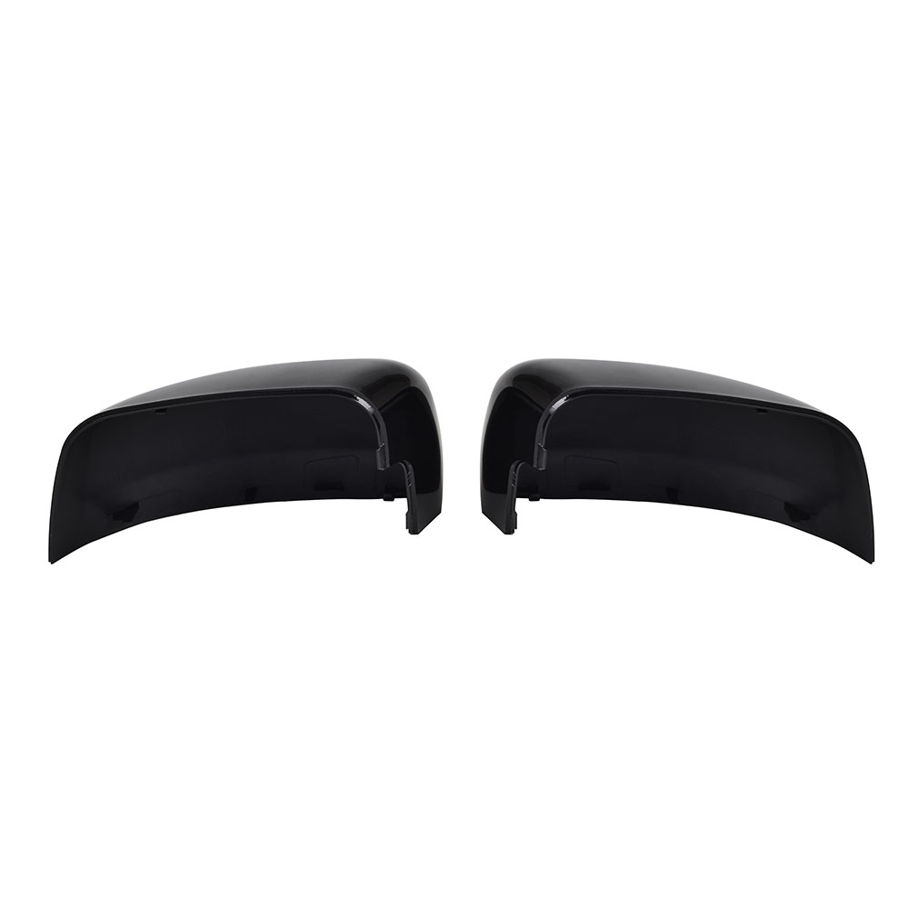 Download 2x Rear View Mirror Cover Cap Trim Gloss Black For Dodge ...