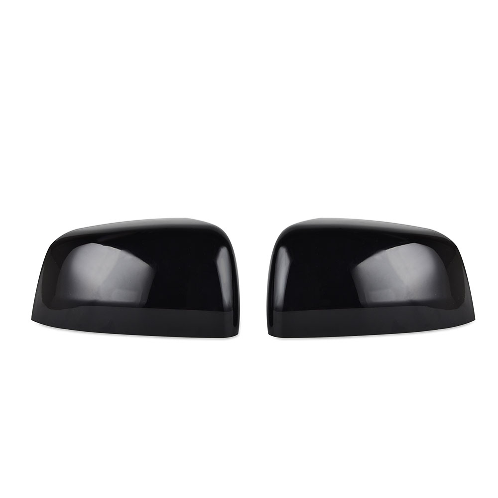 Download 2x Rear View Mirror Cover Cap Trim Gloss Black For Dodge ...