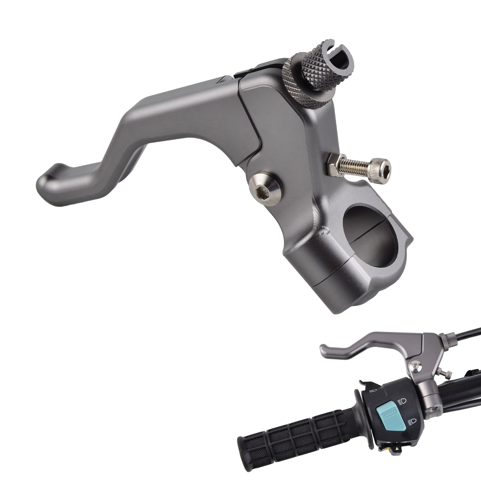 Stunt Clutch Cable Lever Easy Pull System For Honda XR230 XR250