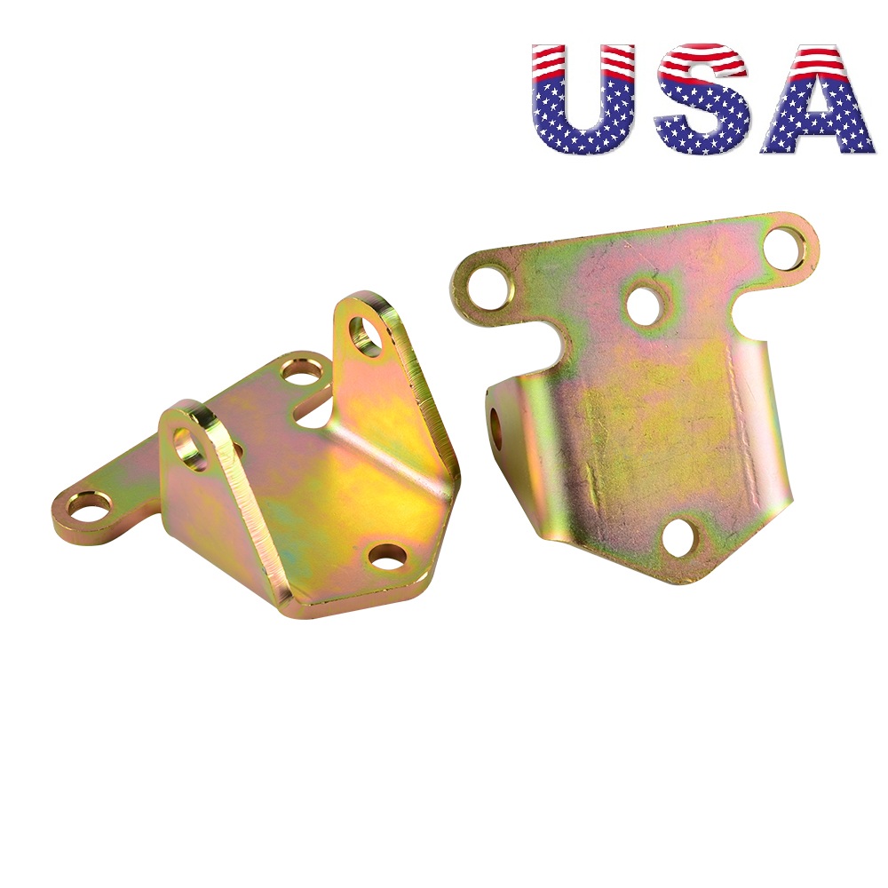 New Small Block Solid Engine Motor Mounts SBC Fit Chevy 350 400 Offroad Racing