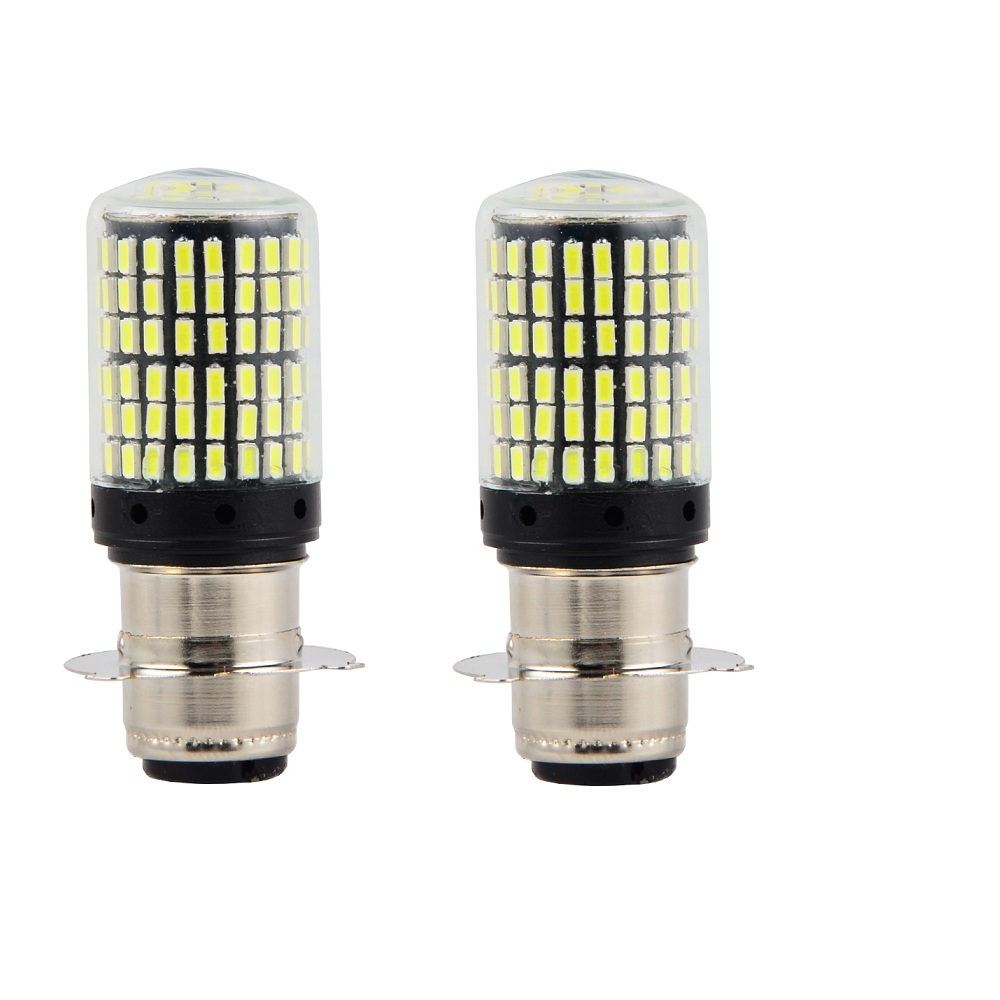 2PCS LED Headlight Bulb For Yamaha YFM200 YTM200 YFS200 Blaster 200 83-85 88-02