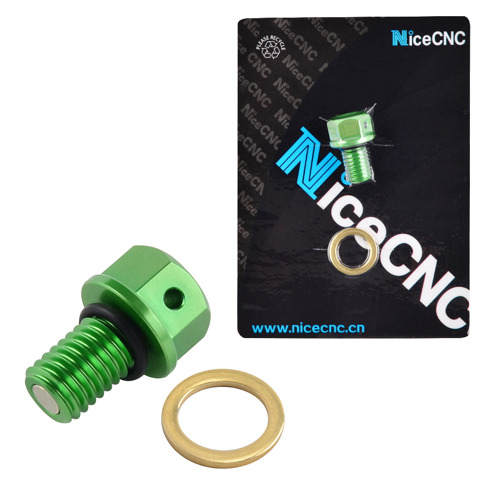 CNC Oil Drain Plug Bolt For Kawasaki KX 80 85 100 125 250 KDX 175 200