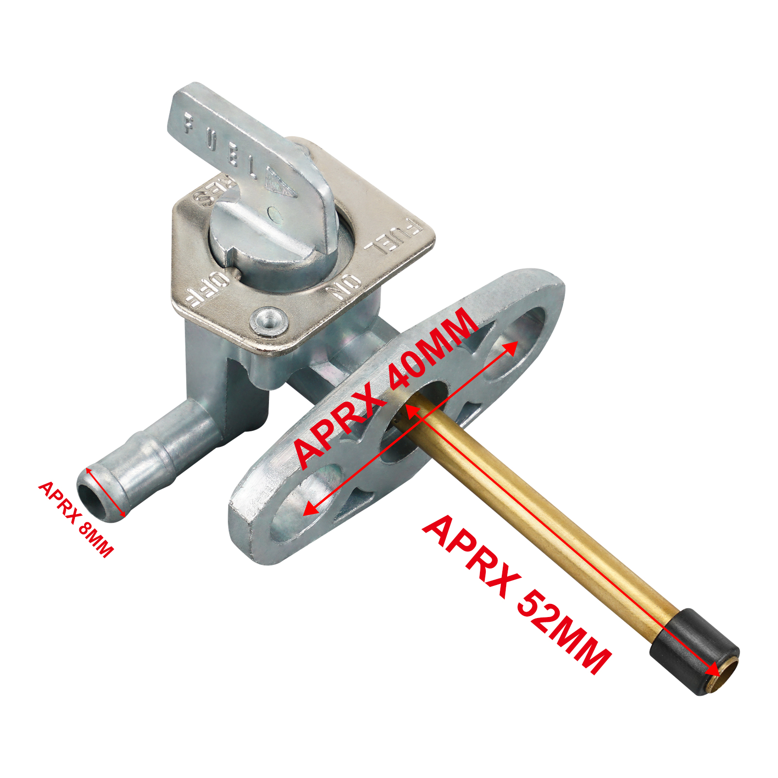 Válvula De Combustible (Petcock) Para Honda XR600R, XR250R, XR350R - Interruptor On/Off - Repuesto Original