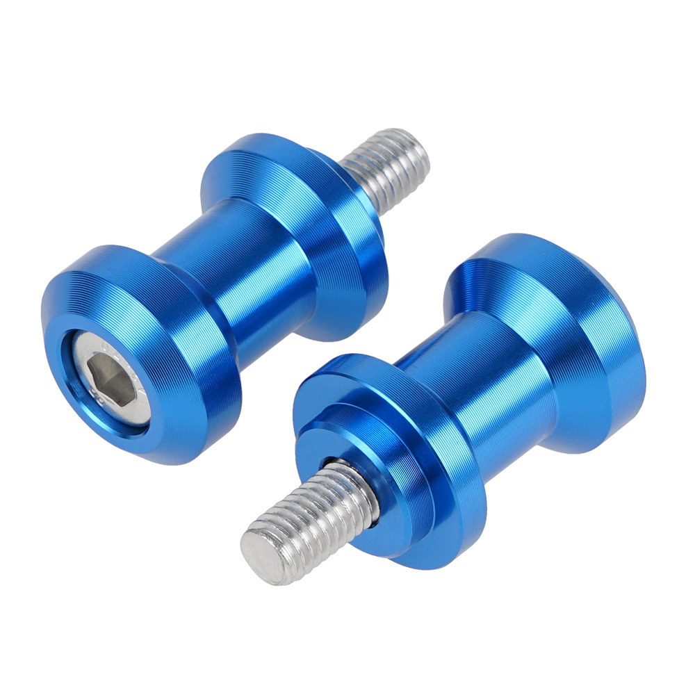 10mm CNC Swingarm Spools Slider Fits Kawasaki Ninja ZX-6RR 98-03
