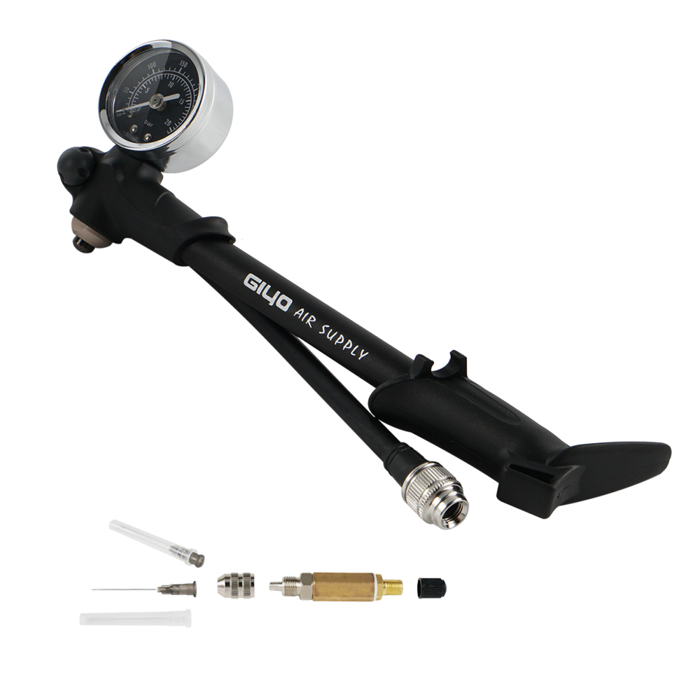 Air Pump and Nitrogen Needle Shock Fill kit fit Harley Road King Street Glide eBay