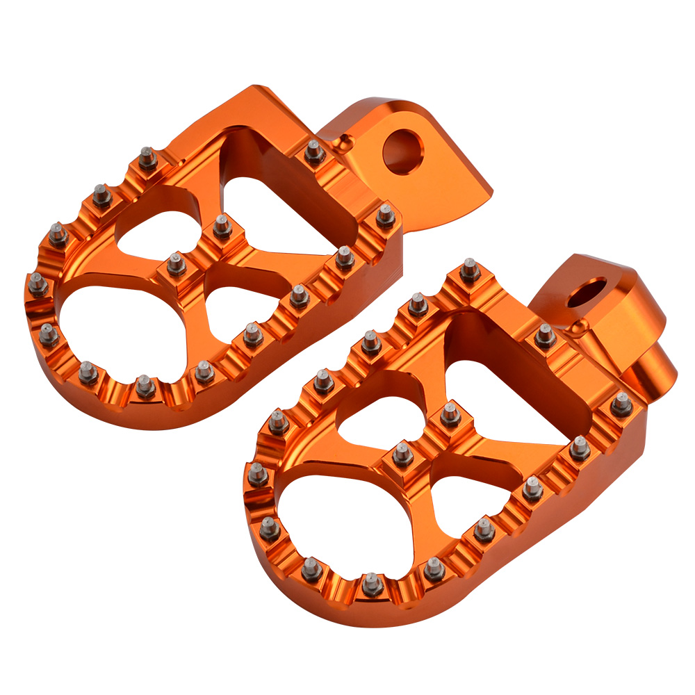 RACING FOOT PEG FOOTRESTS FOR KTM 125/250/350/450/525/530 EXC EXCF XC